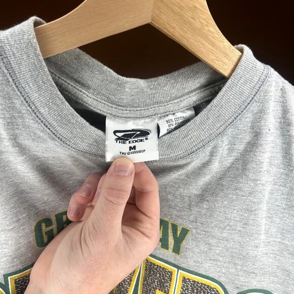 Y2K Gray Green Bay Packers Tank Top Medium - Picture 3 of 4